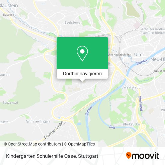 Kindergarten Schülerhilfe Oase Karte