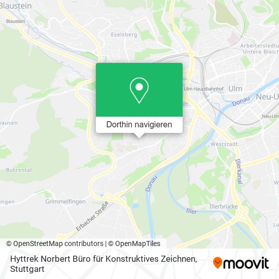 Hyttrek Norbert Büro für Konstruktives Zeichnen Karte