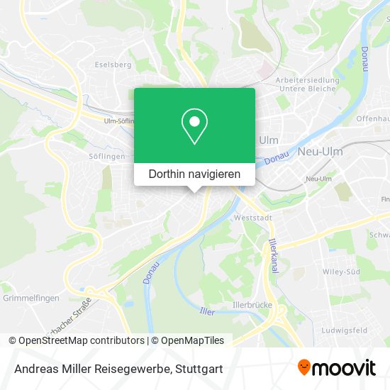 Andreas Miller Reisegewerbe Karte