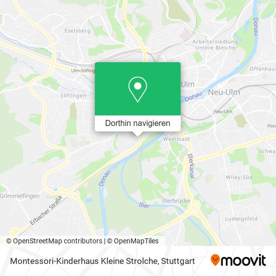 Montessori-Kinderhaus Kleine Strolche Karte