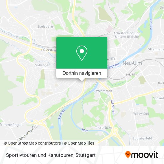 Sportivtouren und Kanutouren Karte