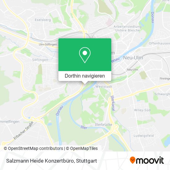 Salzmann Heide Konzertbüro Karte