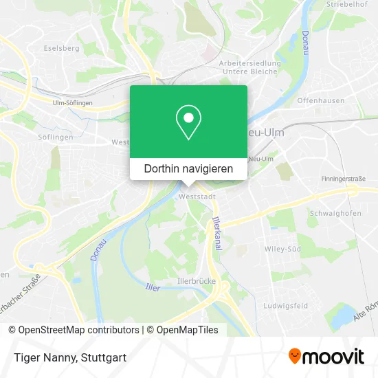 Tiger Nanny Karte