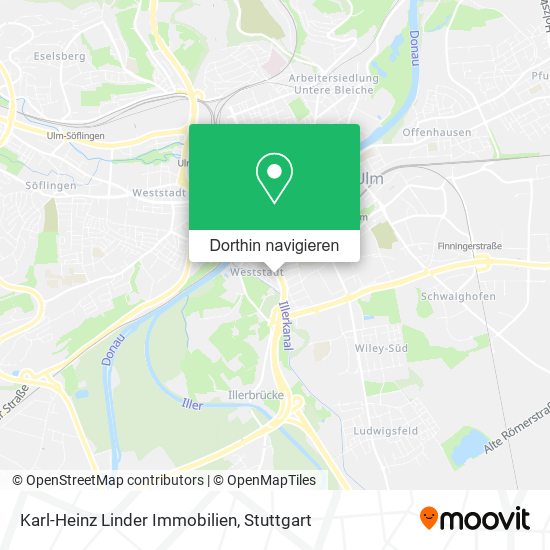 Karl-Heinz Linder Immobilien Karte