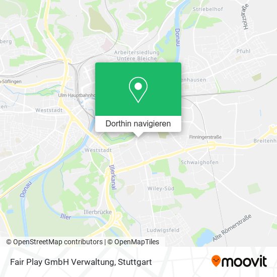 Fair Play GmbH Verwaltung Karte