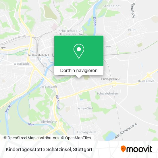 Kindertagesstätte Schatzinsel Karte