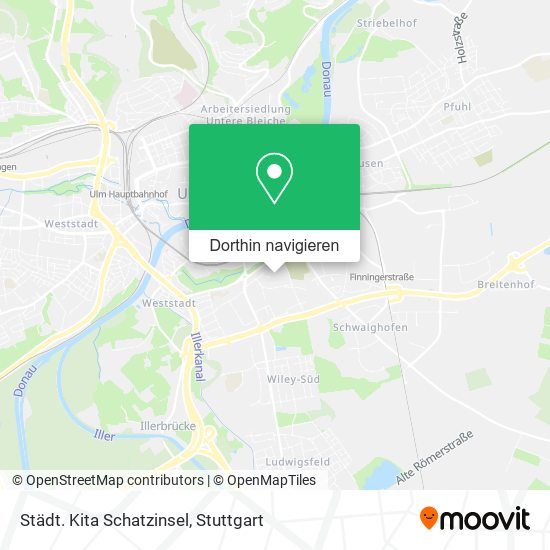 Städt. Kita Schatzinsel Karte