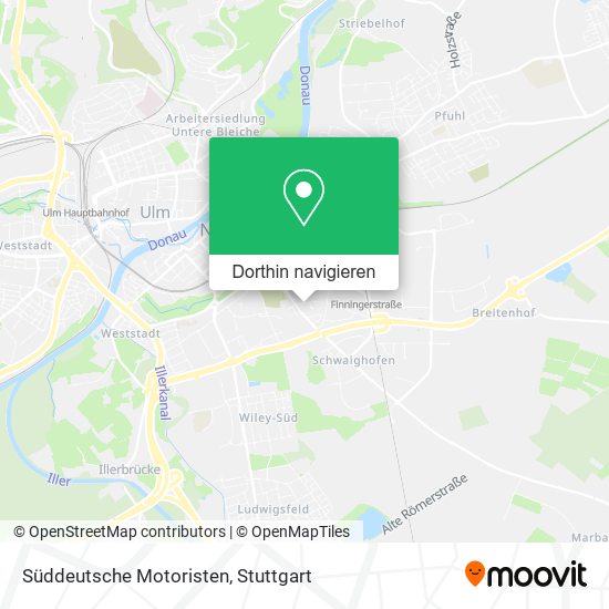 Süddeutsche Motoristen Karte