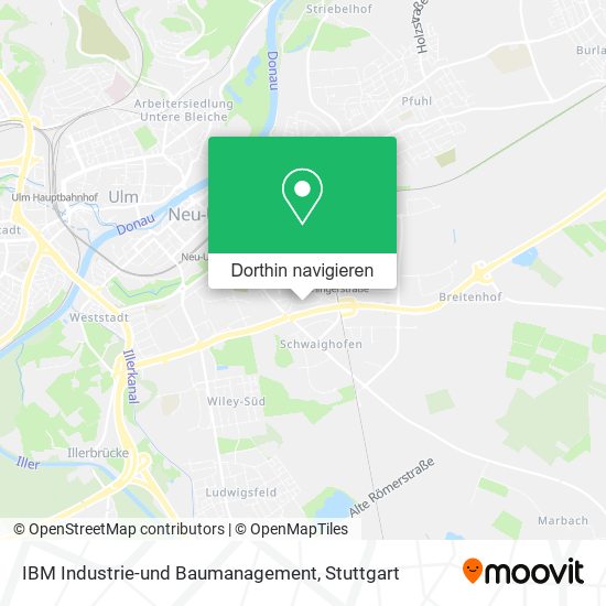 IBM Industrie-und Baumanagement Karte