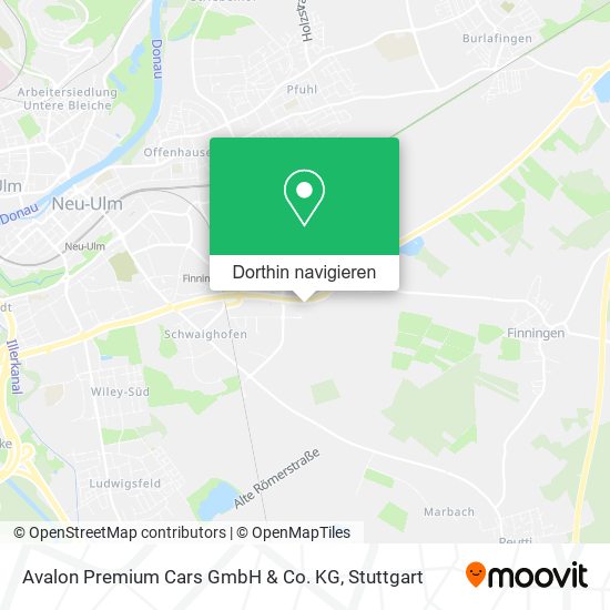 Avalon Premium Cars GmbH & Co. KG Karte