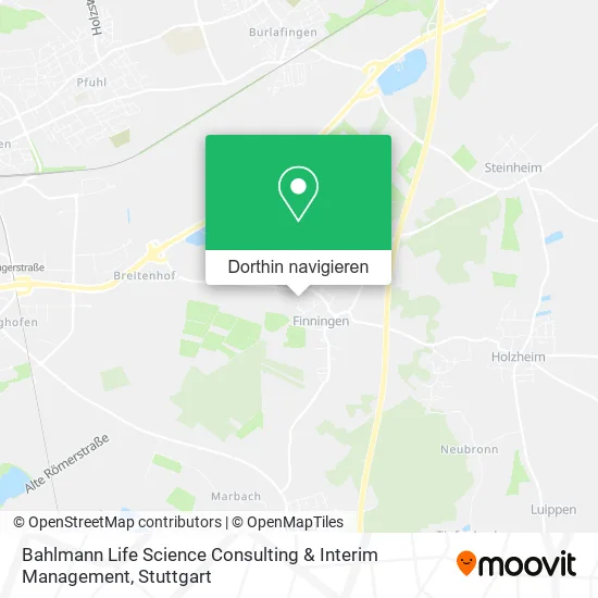 Bahlmann Life Science Consulting & Interim Management Karte