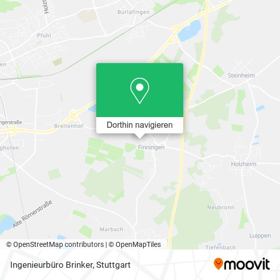Ingenieurbüro Brinker Karte