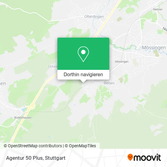 Agentur 50 Plus Karte