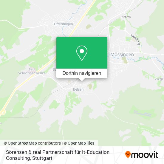 Sörensen & real Partnerschaft für It-Education Consulting Karte