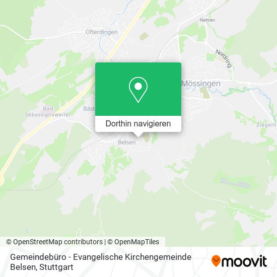 Gemeindebüro - Evangelische Kirchengemeinde Belsen Karte