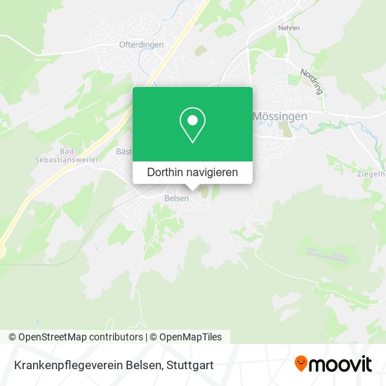 Krankenpflegeverein Belsen Karte