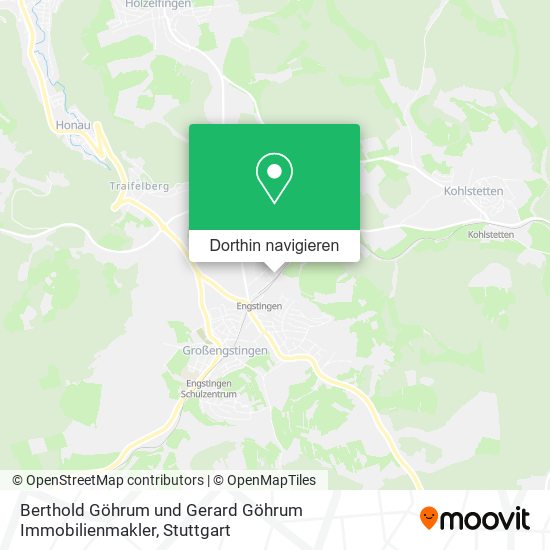 Berthold Göhrum und Gerard Göhrum Immobilienmakler Karte
