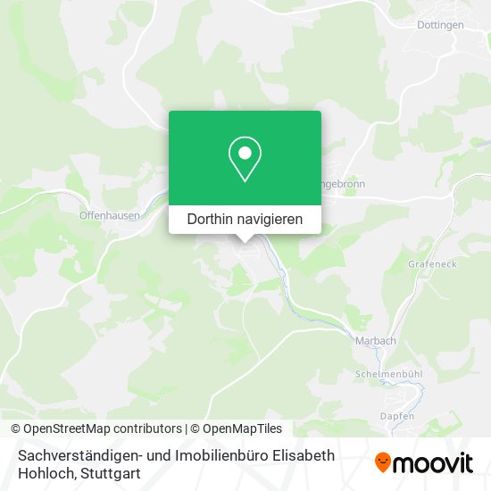 Sachverständigen- und Imobilienbüro Elisabeth Hohloch Karte