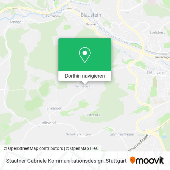 Stautner Gabriele Kommunikationsdesign Karte