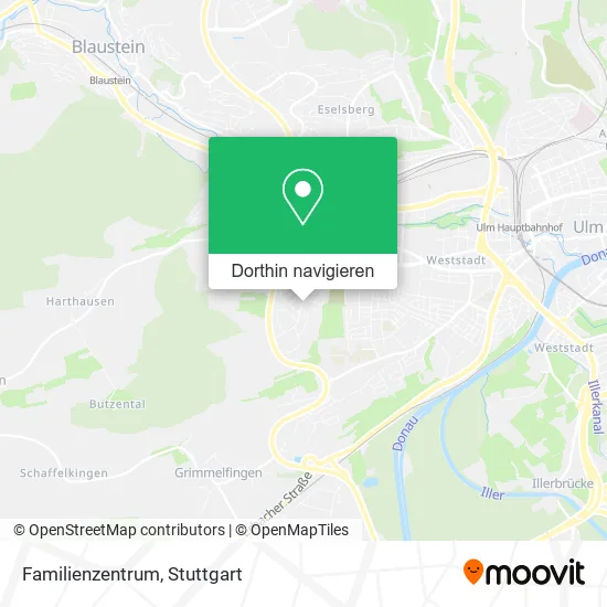 Familienzentrum Karte