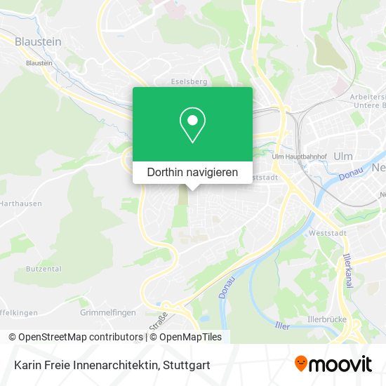 Karin Freie Innenarchitektin Karte