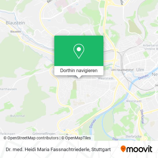 Dr. med. Heidi Maria Fassnachtriederle Karte