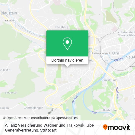 Allianz Versicherung Wagner und Trajkovski GbR Generalvertretung Karte