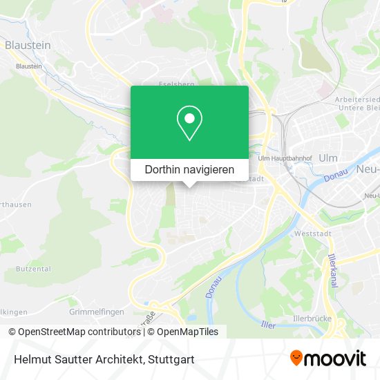 Helmut Sautter Architekt Karte