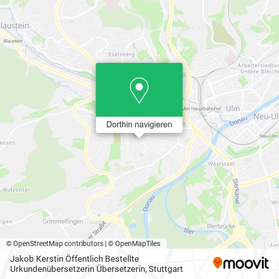 Jakob Kerstin Öffentlich Bestellte Urkundenübersetzerin Übersetzerin Karte