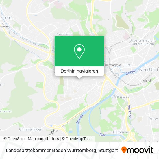 Landesärztekammer Baden Württemberg Karte