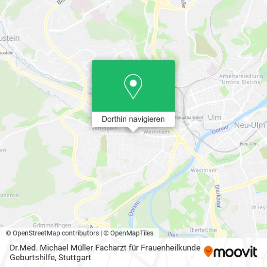 Dr.Med. Michael Müller Facharzt für Frauenheilkunde Geburtshilfe Karte