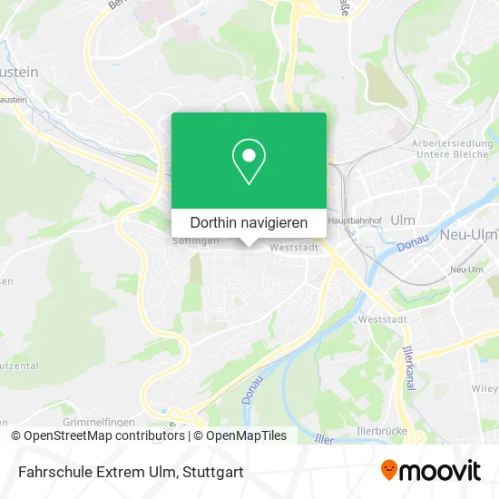 Fahrschule Extrem Ulm Karte