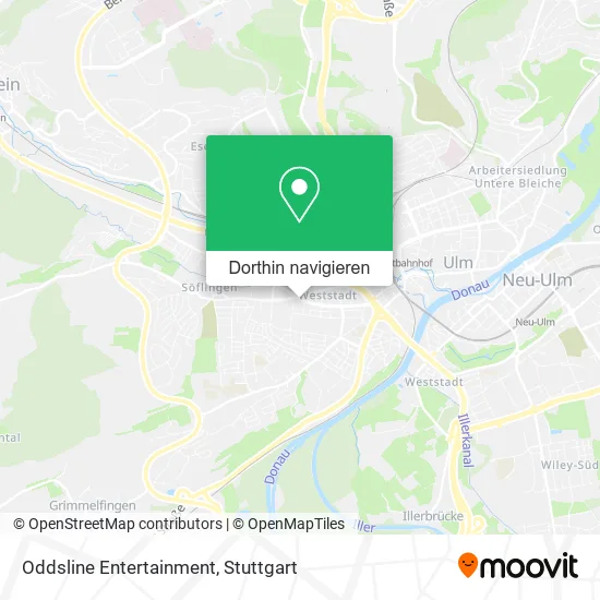 Oddsline Entertainment Karte