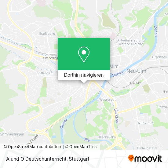 A und O Deutschunterricht Karte