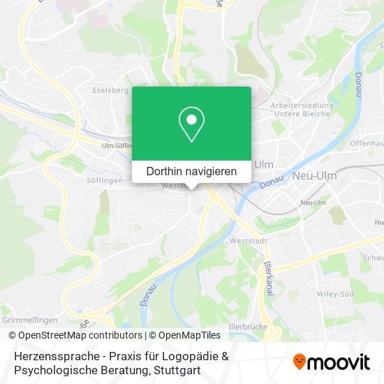 Herzenssprache - Praxis für Logopädie & Psychologische Beratung Karte