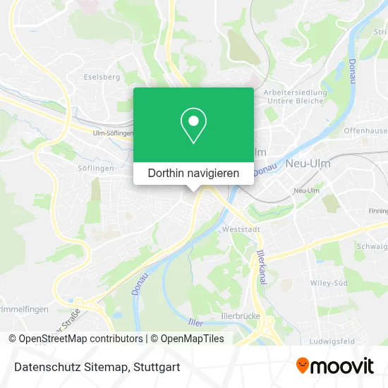 Datenschutz Sitemap Karte
