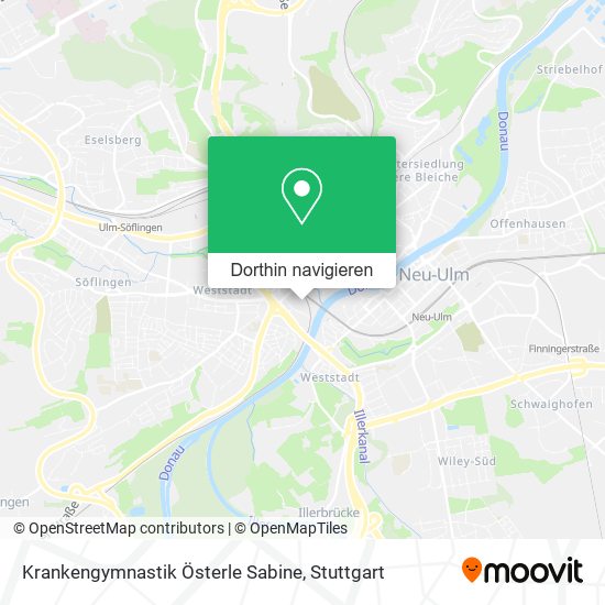 Krankengymnastik Österle Sabine Karte