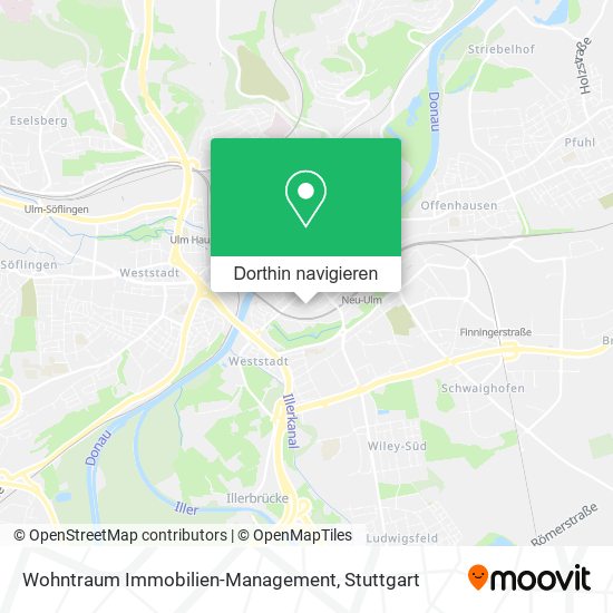 Wohntraum Immobilien-Management Karte