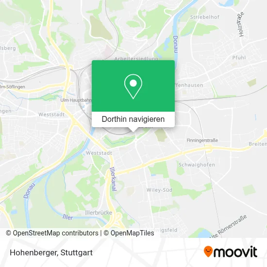 Hohenberger Karte