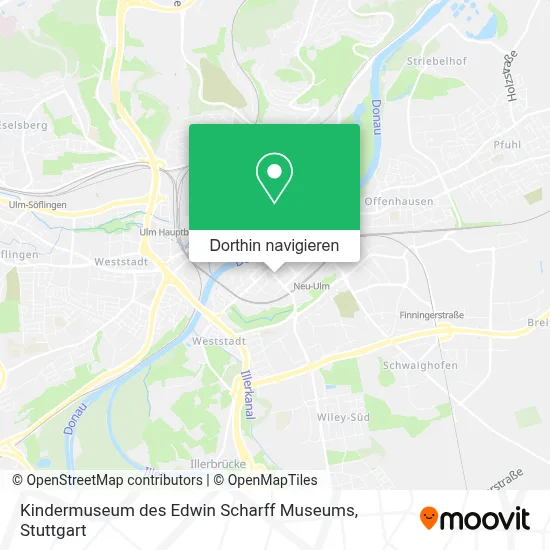 Kindermuseum des Edwin Scharff Museums Karte