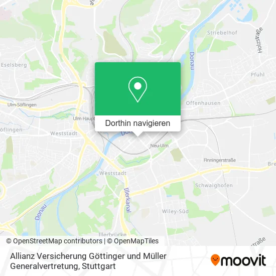 Allianz Versicherung Göttinger und Müller Generalvertretung Karte