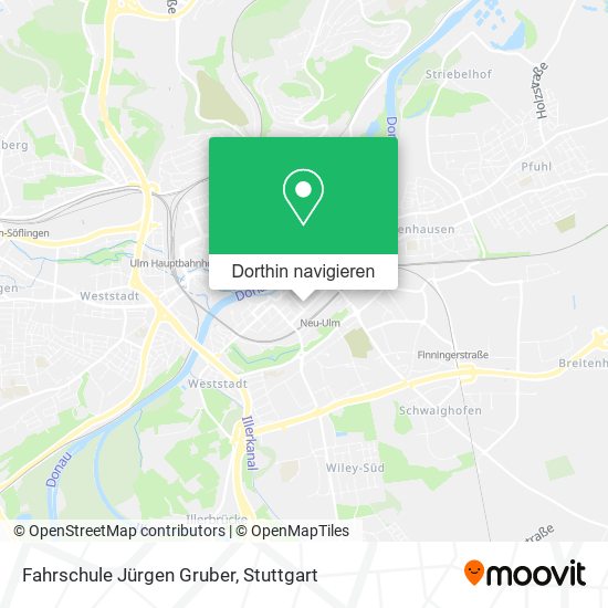 Fahrschule Jürgen Gruber Karte