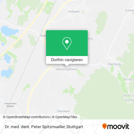 Dr. med. dent. Peter Spitzmueller Karte