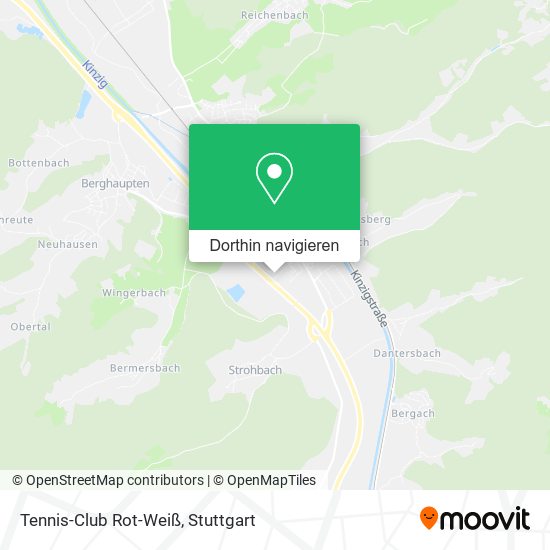 Tennis-Club Rot-Weiß Karte