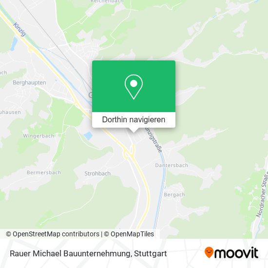 Rauer Michael Bauunternehmung Karte