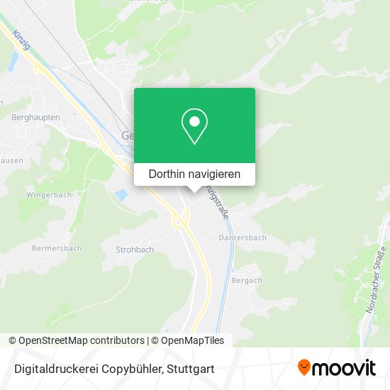 Digitaldruckerei Copybühler Karte