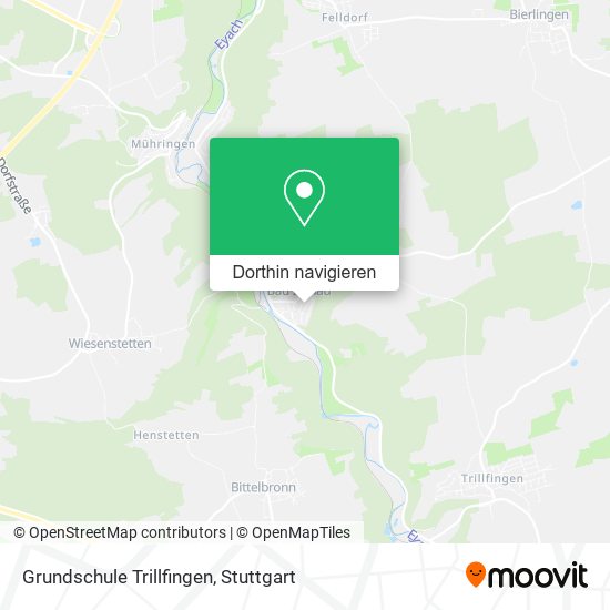 Grundschule Trillfingen Karte