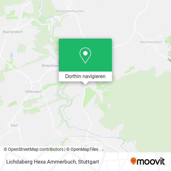 Lichdaberg Hexa Ammerbuch Karte