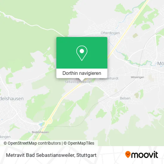 Metravit Bad Sebastiansweiler Karte