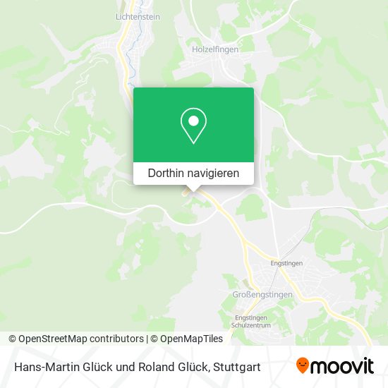 Hans-Martin Glück und Roland Glück Karte